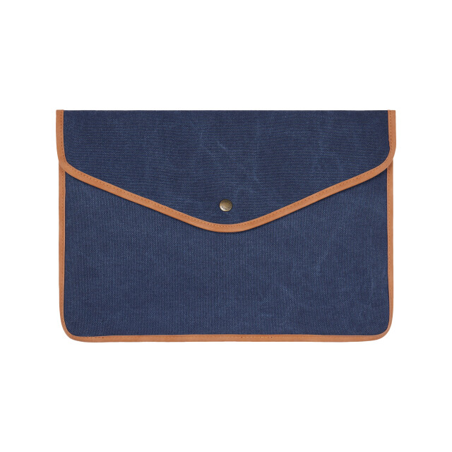 Vinga Bosler gerecycled canvas laptophoes UTXD653_navy large