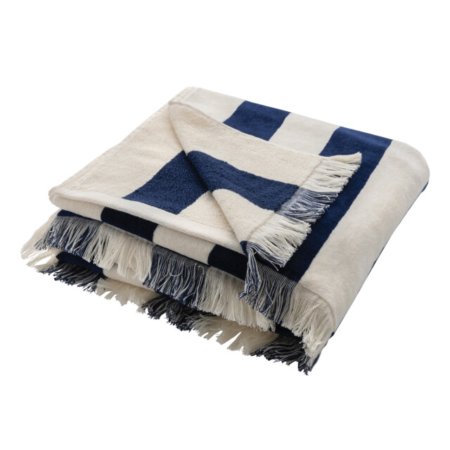 Ukiyo Yukari aware deluxe strandlaken UTXD219_navy large