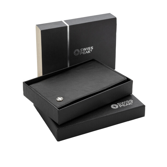 Swiss Peak Rfid paspoort omslag UTXD420_black large