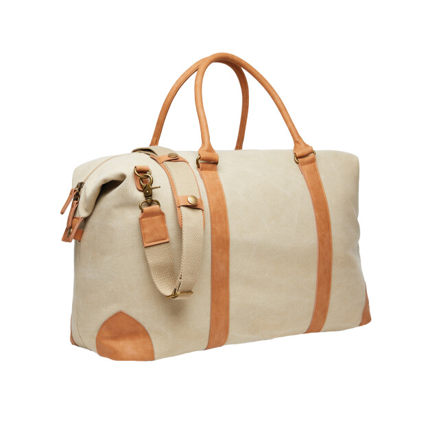 Vinga Bosler gerecyclede canvas duffeltas UTXD753_beige large