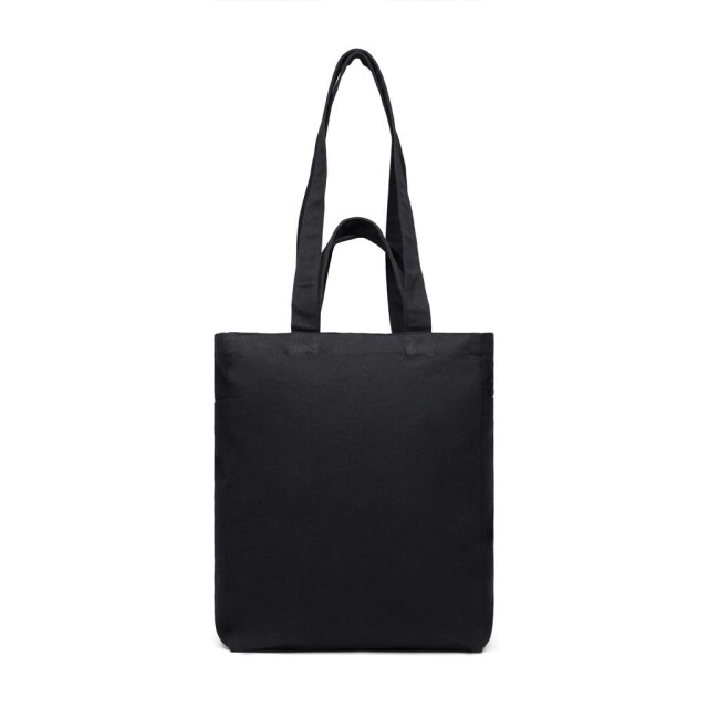 Vinga Hilo aware gerecyclede canvas boodschappentas met rits UTXD433_black large