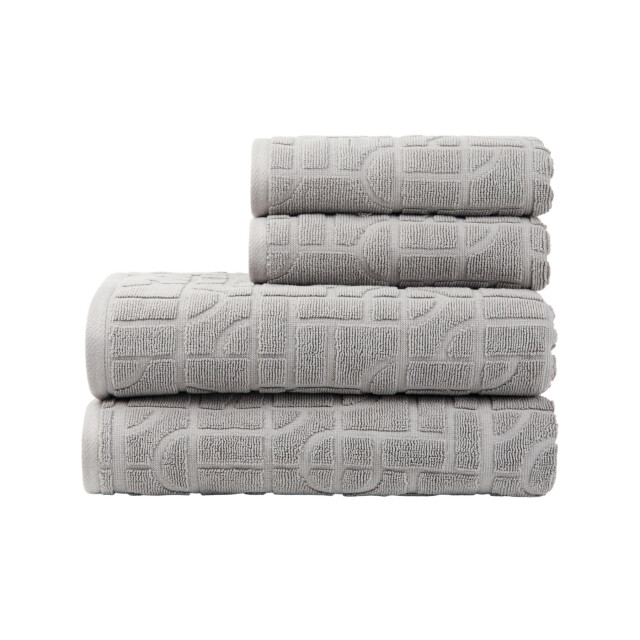 Vinga Verso biologisch katoenen handdoekenset (set van 4) UTXD473_grey large