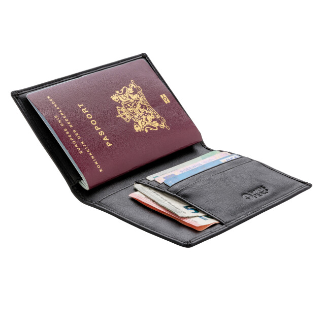 Swiss Peak Rfid paspoort omslag UTXD420_black large