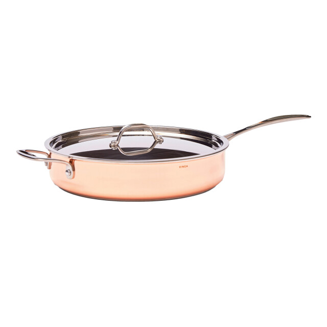 Vinga Baron koperen saute pan UTXD194_brown large