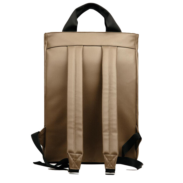 Vinga Bermond pu gerecyclede rugzak UTXD597_brown large