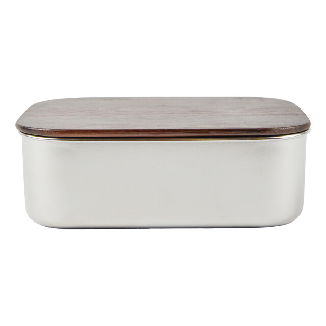 Vinga Ciro stalen lunchbox UTXD237_silverbrown large
