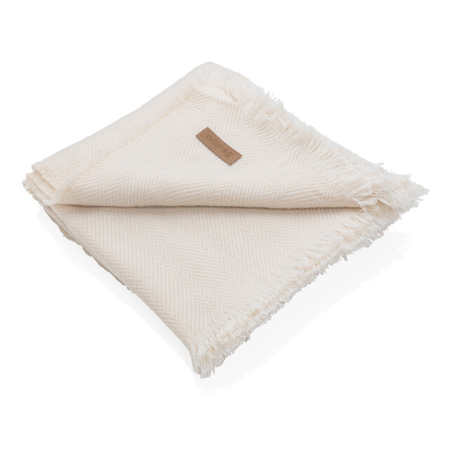 Ukiyo Polylana geweven bewust deken UTXD291_offwhite large