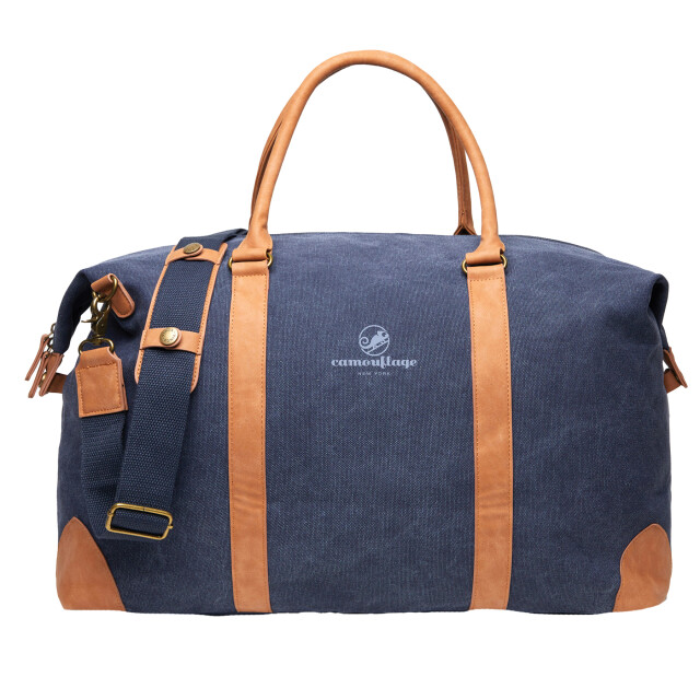 Vinga Bosler gerecyclede canvas duffeltas UTXD753_navy large