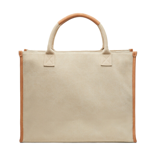 Vinga Bosler gerecycled canvas draagtas UTXD722_beige large