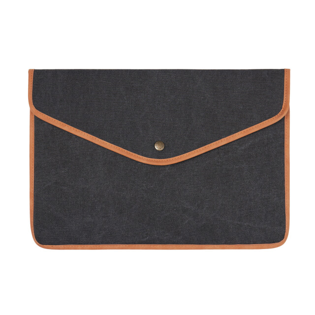 Vinga Bosler canvas gerecyclede laptophoes UTXD934_black large