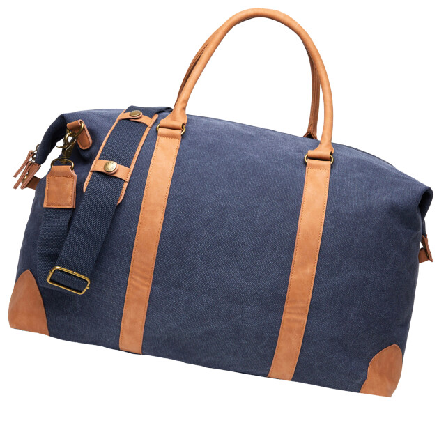 Vinga Bosler gerecyclede canvas duffeltas UTXD753_navy large