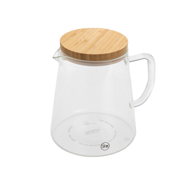 Ukiyo 1.2l borosilicaat glazen karaf UTXD950_transparent large