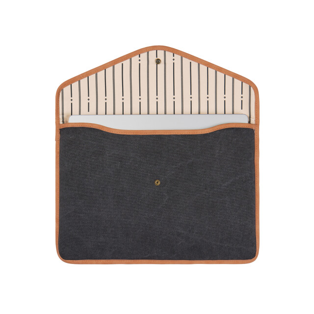 Vinga Bosler gerecycled canvas laptophoes UTXD653_black large