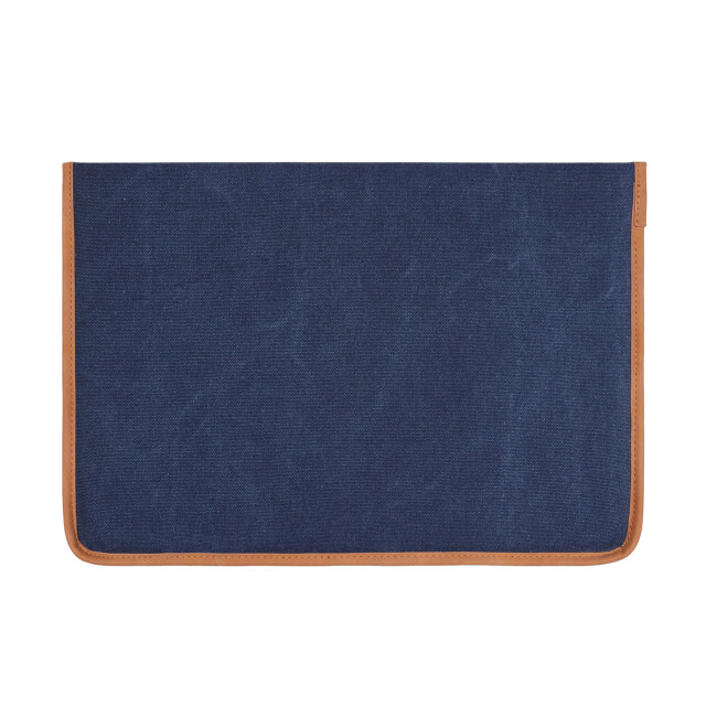 Vinga Bosler canvas gerecyclede laptophoes UTXD934_navy large