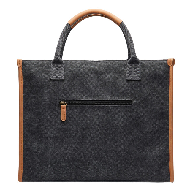 Vinga Bosler gerecycled canvas draagtas UTXD722_black large