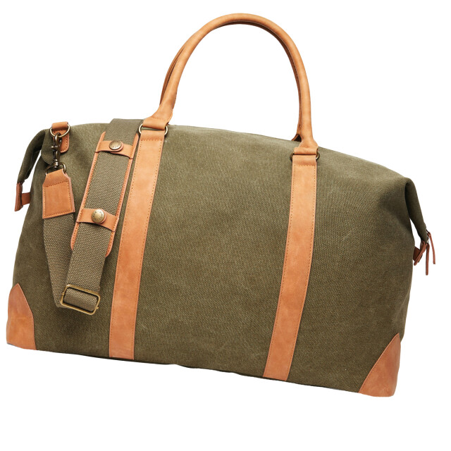 Vinga Bosler gerecyclede canvas duffeltas UTXD753_green large