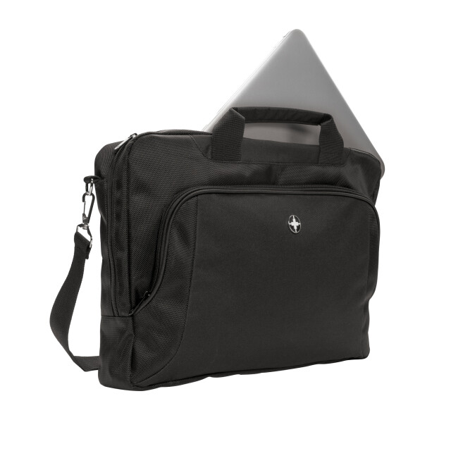 Swiss Peak Luxe laptoptas UTXD777_black large