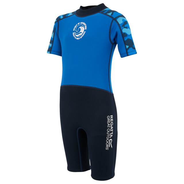 Regatta Camo wetsuit kinderen/kinderen UTRG11473_olympianbluenavy large
