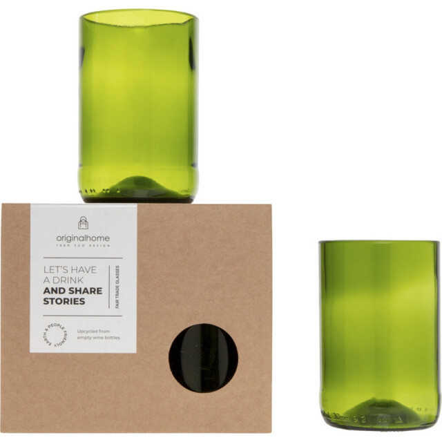 Originalhome 280ml glazen set UTPF4593_green large