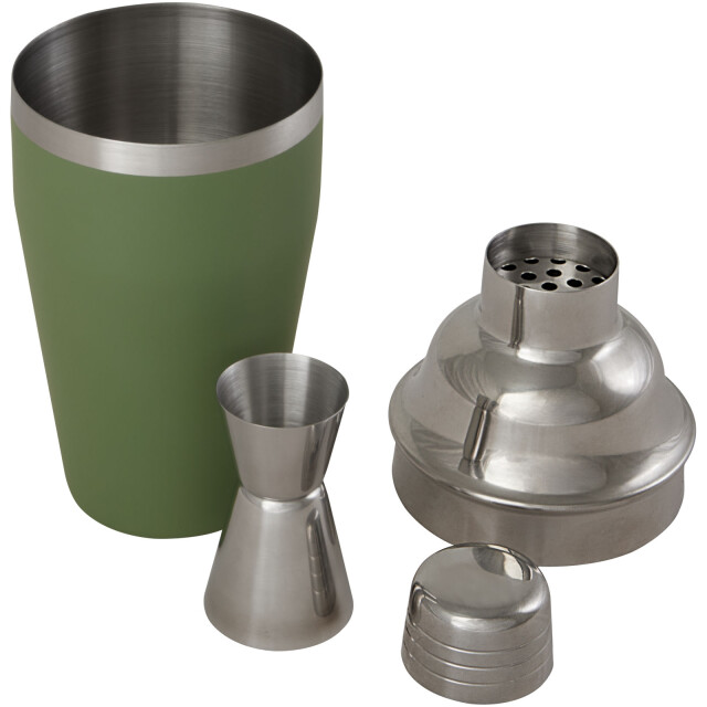 Seasons Gaudie logo roestvrijstalen cocktail shaker UTPF4157_heathergreen large