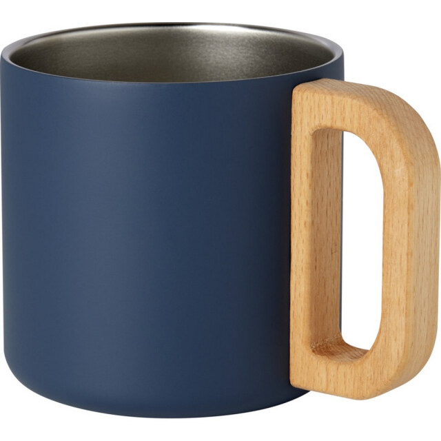 Seasons Bjorn gewone roestvrijstalen mok van 360 ml UTPF4142_darkblue large