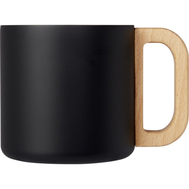 Seasons Bjorn gewone roestvrijstalen mok van 360 ml UTPF4142_solidblack large