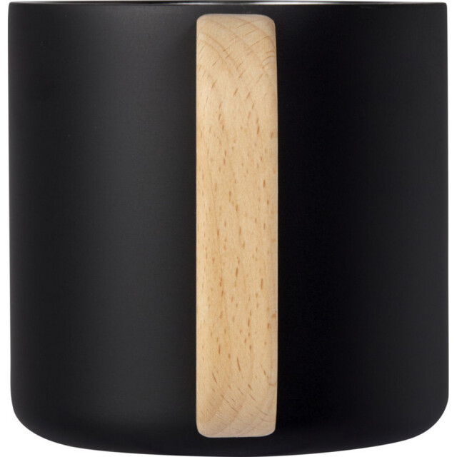 Seasons Bjorn gewone roestvrijstalen mok van 360 ml UTPF4142_solidblack large