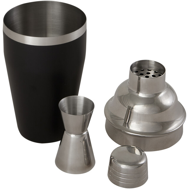 Seasons Gaudie logo roestvrijstalen cocktail shaker UTPF4157_solidblack large
