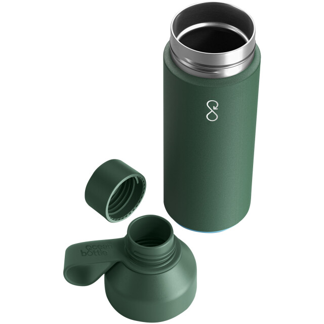 Ocean Bottle 500ml geïsoleerde waterfles UTPF4202_forestgreen large