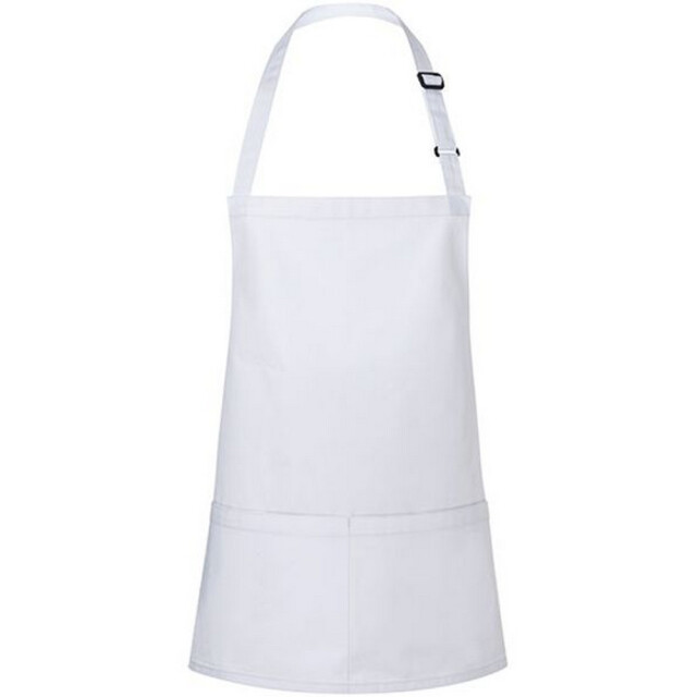 Karlowsky Zak buckle bib schort UTLT6115_white large
