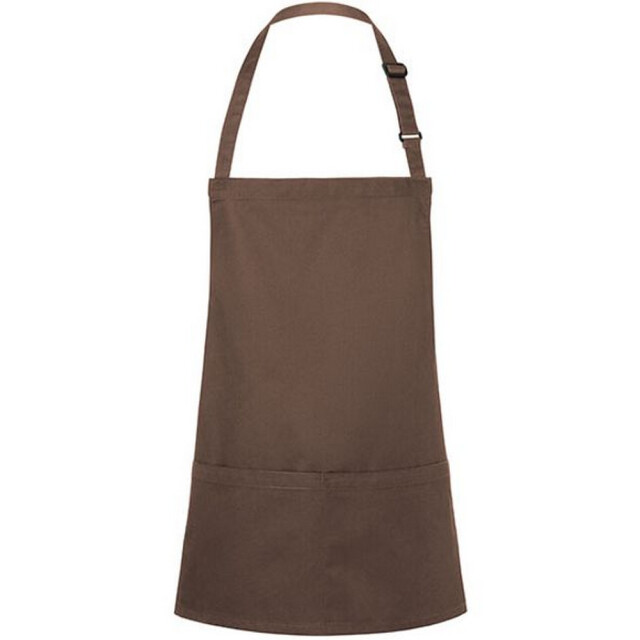 Karlowsky Zak buckle bib schort UTLT6115_lightbrown large