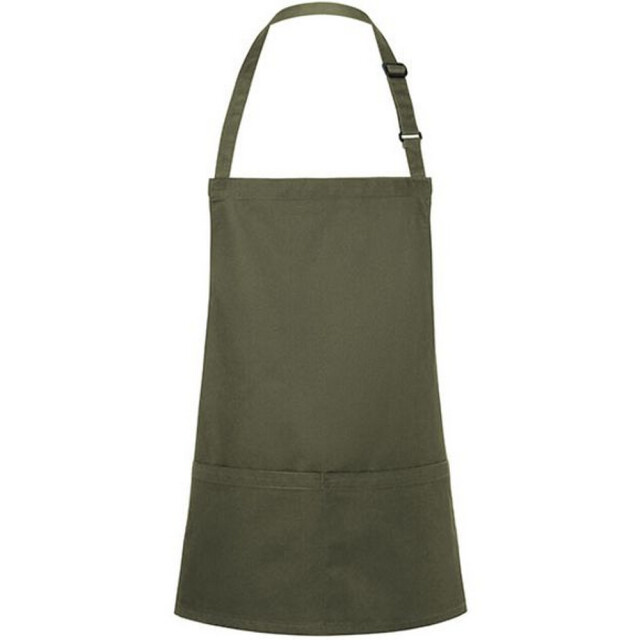 Karlowsky Zak buckle bib schort UTLT6115_mossgreen large