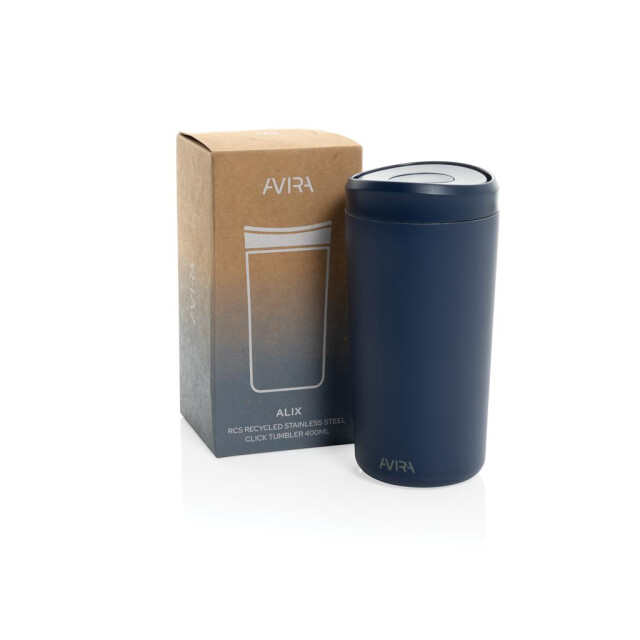 Avira Alix gerecycleerde roestvrijstalen tuimelaar 400 ml UTXD1192_navy large