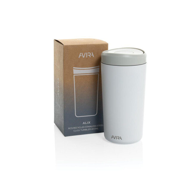 Avira Alix gerecycleerde roestvrijstalen tuimelaar 400 ml UTXD1192_white large