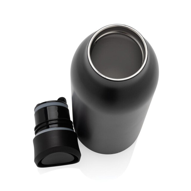 Avira Alok gerecycleerde roestvrijstalen waterfles 600 ml UTXD1191_black large