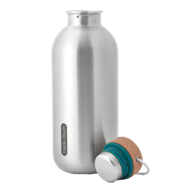 Black + Blum Roestvrijstalen waterfles van 600 ml UTXD299_turquoise large