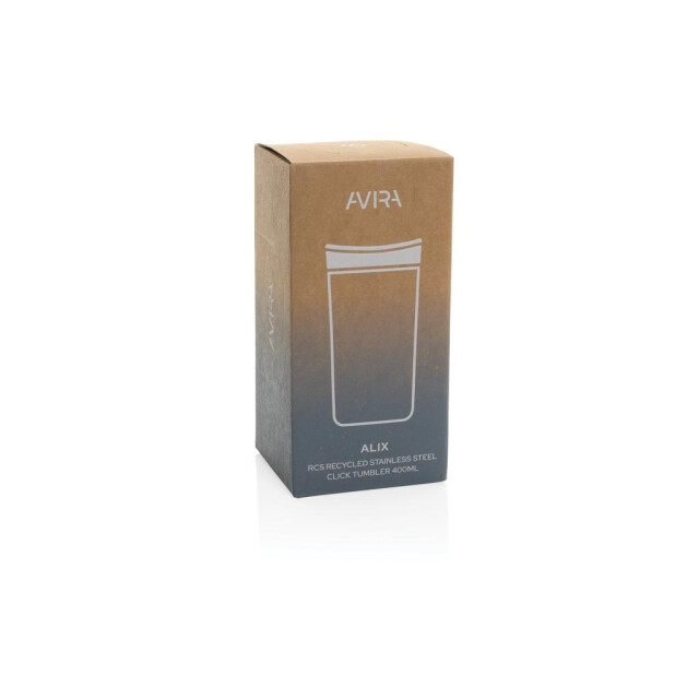 Avira Alix gerecycleerde roestvrijstalen tuimelaar 400 ml UTXD1192_white large