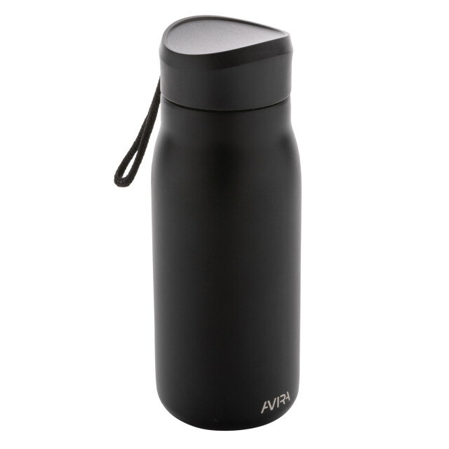 Avira Ain mini gerecycled roestvrijstalen waterfles van 150 ml UTXD206_black large