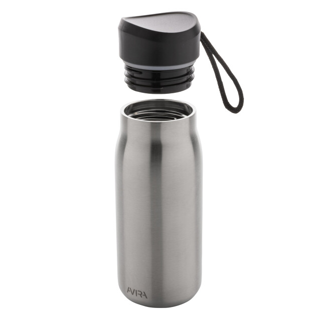 Avira Ain mini gerecycled roestvrijstalen waterfles van 150 ml UTXD206_silver large