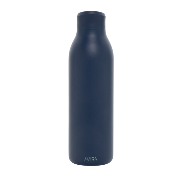 Avira Alok gerecycleerde roestvrijstalen waterfles 600 ml UTXD1191_navy large
