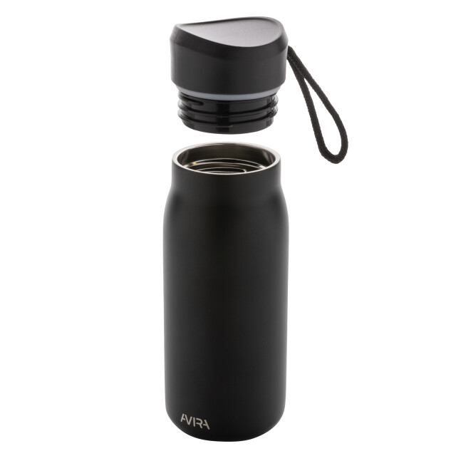 Avira Ain mini gerecycled roestvrijstalen waterfles van 150 ml UTXD206_black large
