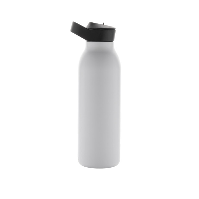 Avira Ara flip top gerecycled roestvrijstalen waterfles van 500 ml UTXD456_white large