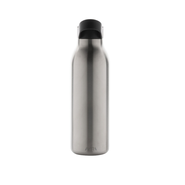 Avira Ara flip top gerecycled roestvrijstalen waterfles van 500 ml UTXD456_silver large