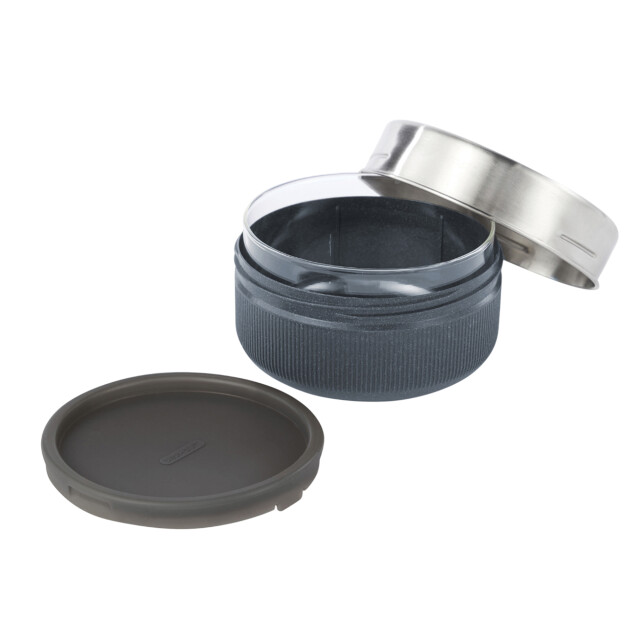 Black + Blum Glazen kom 750ml lunchbox UTXD223_silver large