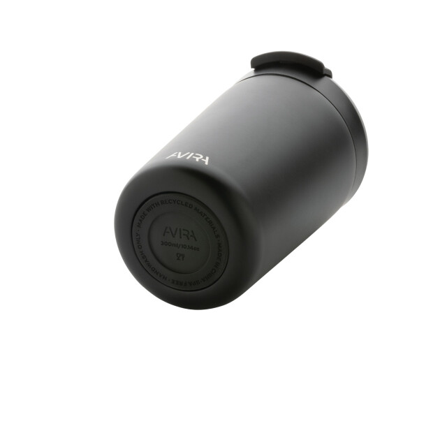 Avira Alya gerecycleerde roestvrijstalen tumbler van 300 ml UTXD666_black large
