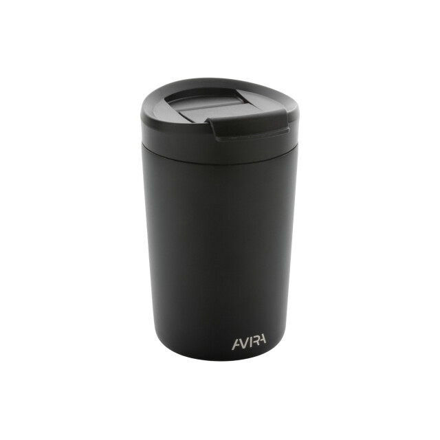 Avira Alya gerecycleerde roestvrijstalen tumbler van 300 ml UTXD666_black large
