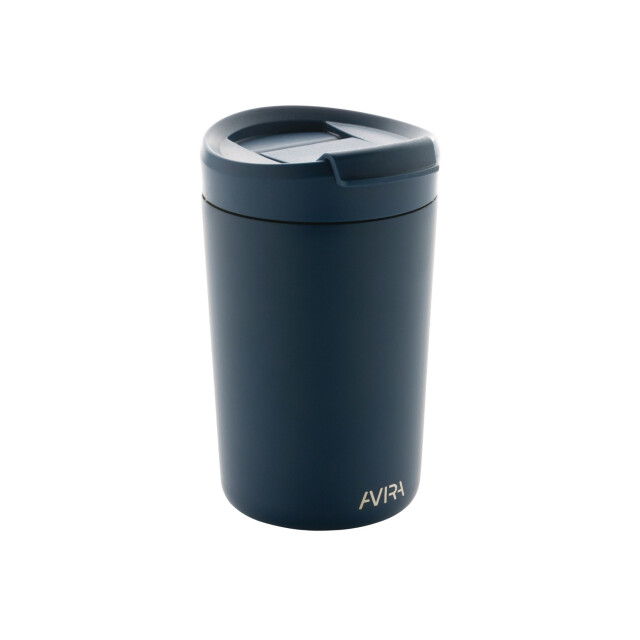 Avira Alya gerecycleerde roestvrijstalen tumbler van 300 ml UTXD666_navy large