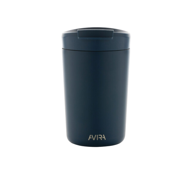 Avira Alya gerecycleerde roestvrijstalen tumbler van 300 ml UTXD666_navy large