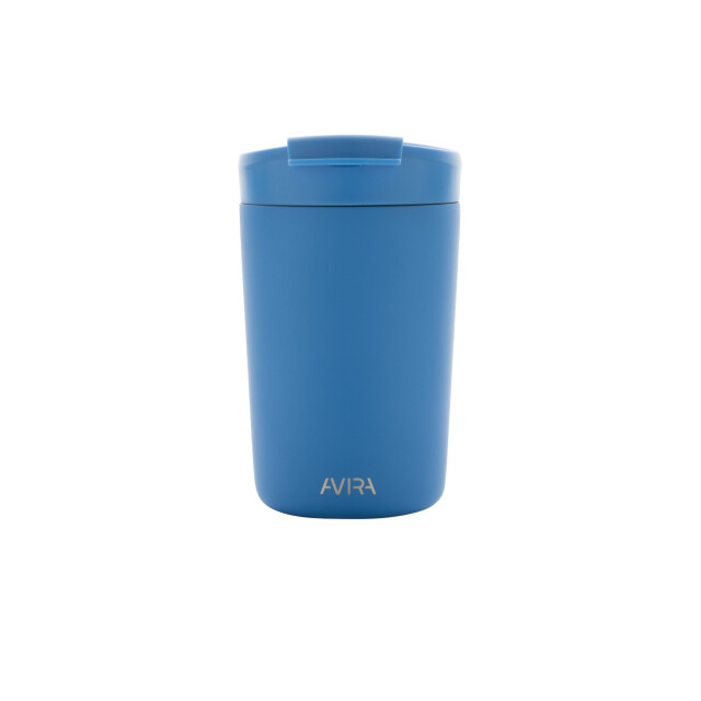 Avira Alya gerecycleerde roestvrijstalen tumbler van 300 ml UTXD666_blue large