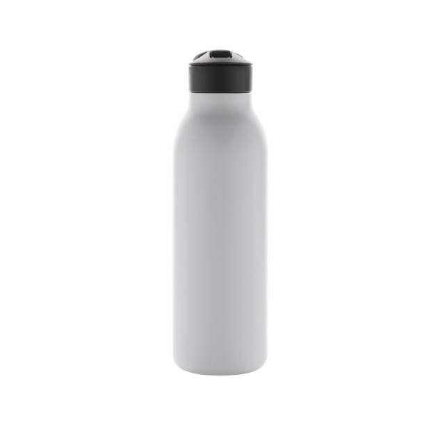 Avira Ara flip top gerecycled roestvrijstalen waterfles van 500 ml UTXD456_white large